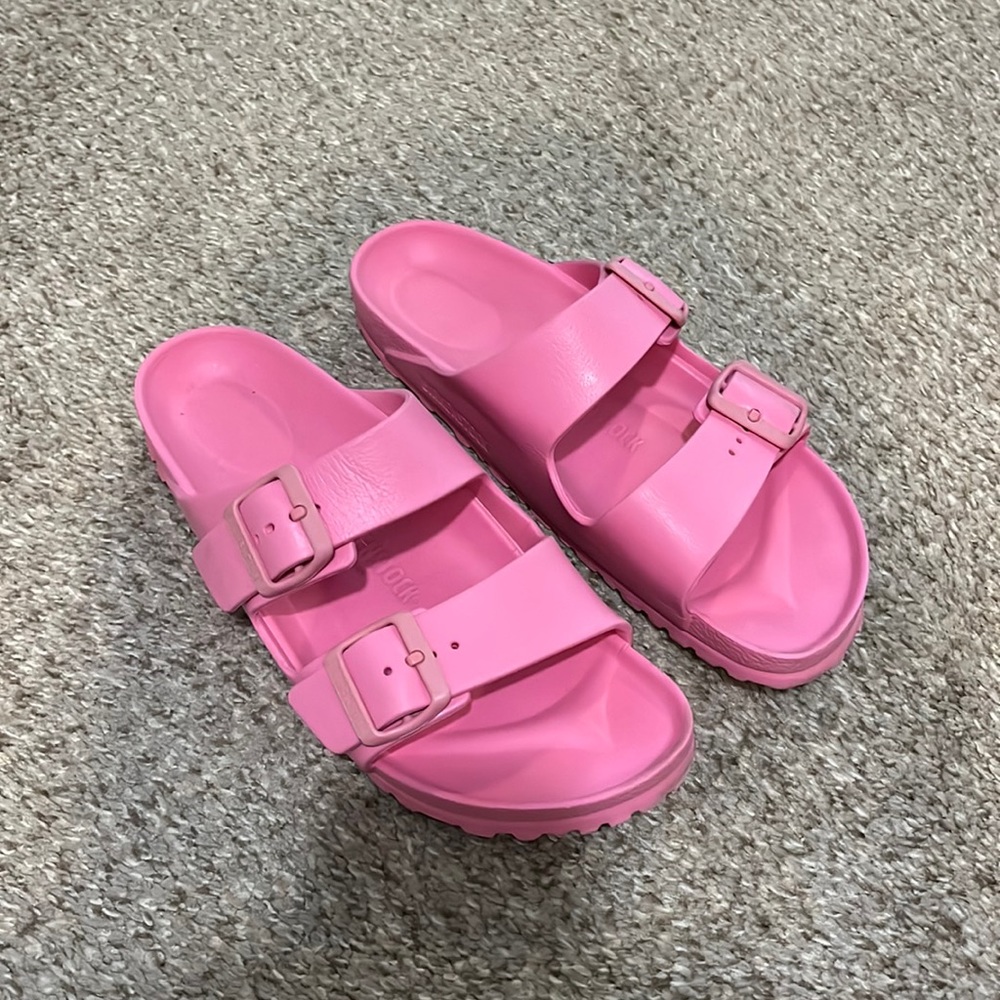 Pink Birkenstocks